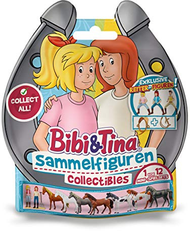 Craze Bibi und Tina Figuren Foilbag - Martinshof Spielfiguren zum Sammeln und Tauschen , Pferde Mädchen Geschenk , Pferde Spielzeug ab 3 Jahren 19245
