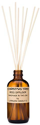 Christmas Tree Reed Diffuser Set | Handmade in The USA by American Workers | Lasts for 2-3 Months |
