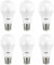 Linkind 13W Super Hell E27 LED Lampe, ersetzt 100 Watt, 2700K Warmweiß E27 A60 Edison Birne 1521Lm, 220° Abstrahlwinkel, nicht dimmbar, 6 Stück