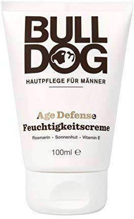 BULLDOG - Hautpflege für Männer | Age Defence Feuchtigkeitscreme | Reduziert die Zeichen von Hautalterung | 100ml