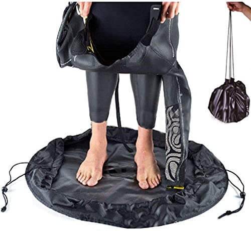 Namvo Wetsuit Strand Wickelunterlage, tragbare Surfen Strand Pad Carry Dry Bag mit Schultergurt für Outdoor Wassersport Schwimmen