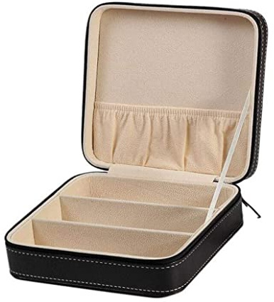 Gcroet 3-Slot Travel Glasses Organizer Collector -Portable Sunglass Organizer Collector Glasses Collector Storage,Leather Jewelry Storage Case Box Eyeglass Sunglasses Organiser, Sunglasses Case