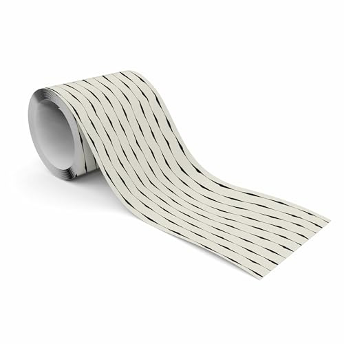 Muralo Bordüre Selbstklebend Gemalte Linien, Wandbordüre - 10x300 cm | Tapetenbordüre, Modernes Design, UV-beständig, halbmatt, glatt und abriebfest - ideal für Wohnzimmer und Schlafzimmer