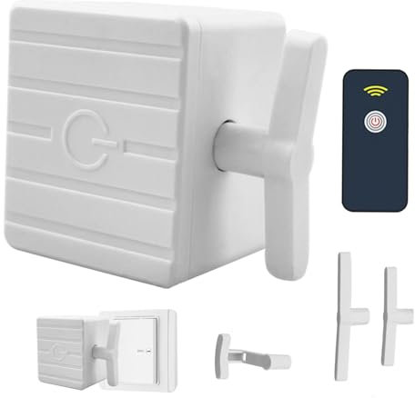 Interruptor de luz inalámbrico con mando a distancia, artefacto de apagado de luz, control remoto infrarrojo inteligente, pulsador de botón, fácil instalación