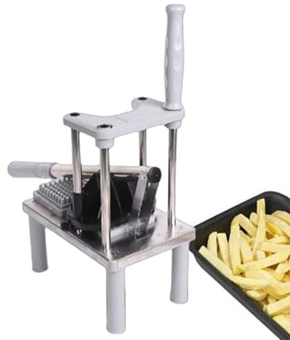 Coupe-pommes de terre, trancheuse de pommes de terre -Coupe-frites multifonctionnel,Trancheuse de pommes de terre robuste pour la cuisine et un usage commercial, ensemble de hachoir à pommes de terre