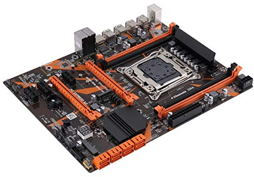Tarjeta Mere Intel Fit for Klisre X99 D4 de la placa base D4 con Xeon E5 2620 V3 LGA2011-3 CPU 2PCS X 4GB = 8GB 2400MHZ DDR4 Memory Carboard Commercial