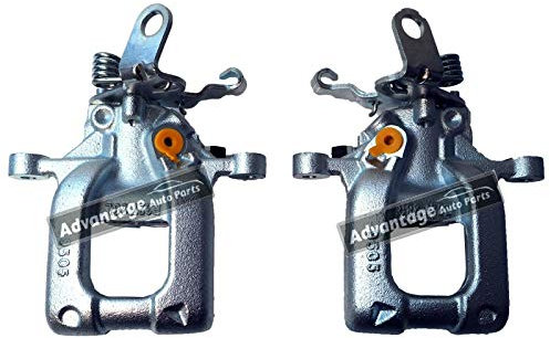 Brake Calipers Compatible With Audi A3 (1998-2004) Rear Pair