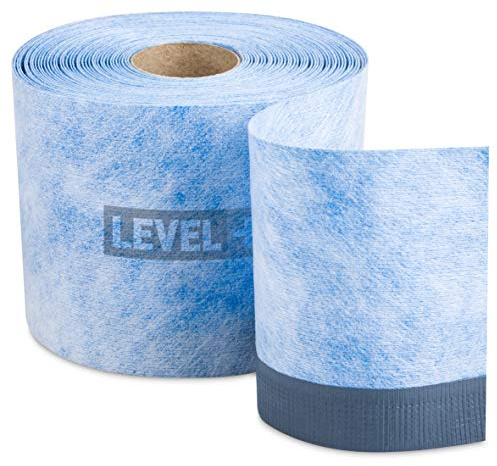 LEVEL PLUS 20m Wannendichtband selbstklebend, Fugenband Bad | Dichtungsband Badewanne, Dusche, Sanitär Dichtungsband für Balkontüren B05