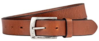 camel active Herren Gürtel aus Leder Cognac, menswear-L