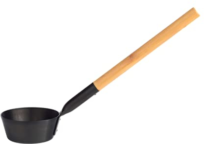 Rento Sauna Ladle Aluminium black