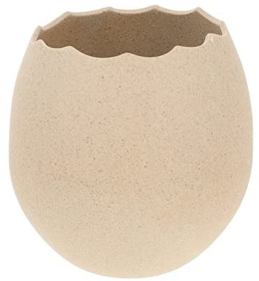 DOITOOL Jarrón De Vajilla De Cáscara De Huevo Tazones De Helado De Cerámica Jarrón De Cerámica Nórdico Cuenco para Servir Organizador De Tornillos Bol Florero De Porcelana Forma De Huevo