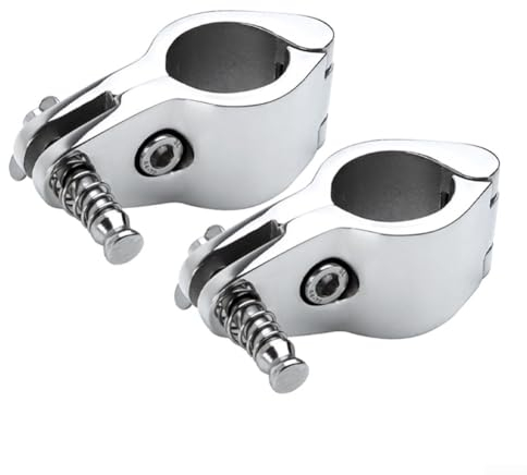 Boot Bimini Top Fitting, Scharnierbackenschieber, Marine Grade 316 Edelstahl (32 mm)