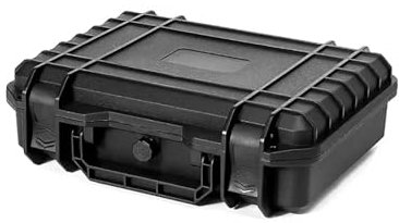 Ayztantine Fotokoffer Mit Schaum wasserdichte Hartschalenbox Sicherheits-Aufbewahrungsbox Tragbarer Werkzeug-Organizer Werkzeugkasten Gerätekoffer mit Schwamm Koffer Werkzeugsatzkoffer(250x200x76mm)