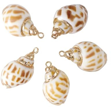 Coquilles de mer Coquilles de mer mixtes, Coquillages for l'artisanat 10 pièces/ensemble coquillages naturels artisanat en métal ornements for pendentif coquillages collier pendentif fabrication de pe