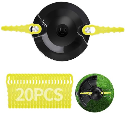 Upgrade: Double Blade Disc for Bosch Battery Grass Trimmer ART 26 | ART 23 Series, Pack of 20 Blades