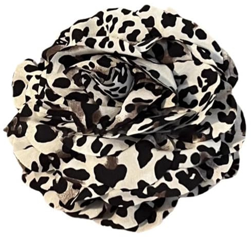 SLXLYH Haarklammer mit stilvollem Muster, beliebte große Blume, rutschfest, Haarstyling-Accessoire für Damen und Mädchen (helles Muster)
