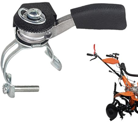 Manette De Commande D'Accélération, Levier d'Accélérateur à Poussoir pour Guidon de Motoculteur, Pièces De Rechange Et Accessoires Pour Tronçonneuse À Gazon