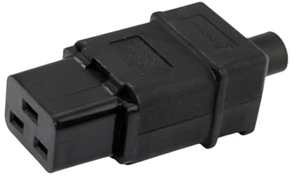 MejaRizon IEC320 C19 AC-Netzadapter, 16A/250V IEC C19 Weiblich, 3 Pins Adapter Steckdosenstecker für Workstations, Server, USV, PDU, Routern und Switch, große Netzwerke, WLAN, medizinische Geräte