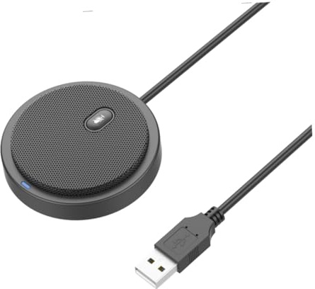 Microfono a Condensatore USB senza Driver per Registrazione e Computer | Kit 1 Pezzo, Treppiede Incluso, Filtro Antisprazzo, Struttura in Plastica e Metallo, Colore Nero