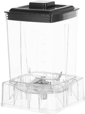 Angoily Bicchiere per Robot da Cucina Commerciale 600 Ml in Plastica Trasparente, Tazza di Ricambio per Spremiagrumi e Latte di Soia, Contenitore Robusto e Leggero per Riutilizzabile