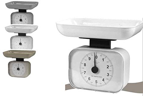 BILANCIA ANALOGICA DA CUCINA 10 KG COLORI ASSORTITI UTILISSIMI