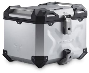 SW-MOTECH TRAX ADV Aluminium Topcase 38L, Silbern.