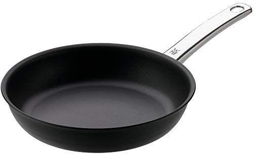 WMF Steak Profi Bratpfanne 24 cm Induktion, Steakpfanne ideal für scharfes Anbraten, Mehrschichtmaterial, Rapid Heat Control, Grillpfanne beschichtet