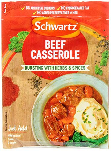 Schwartz Packet Sauce Range (Beef Casserole 3 x 43g)
