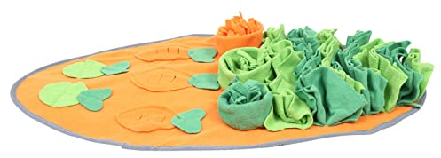 UKCOCO Slow Food Schnüffelpad Nasenarbeitsspielzeug Für Hunde Hundepuzzle Kaninchen-heu-futtermatte Futtermatte Für Kaninchen Puzzle-Spielzeug Für Welpen Karikatur Haustierzubehör Plüsch