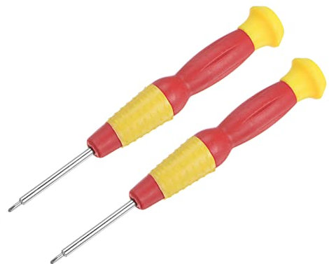 sourcing map Precision Phillips Screwdriver, 1.5mm Cross Head for Watch Eyeglasses Electronics Repair, 2 Pcs