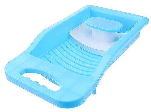 BUGUUYO Kompaktes Waschbrett Für Persönliche Kleidung Handbetrieben Tragbar Ergonomisch Vielseitig Einsetzbar Für Reisen Und Zuhause