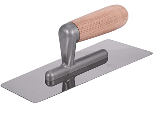 Frattone per intonaco Frattone in acciaio inox Cazzuola da Puntamento Spot Goods 2 Pezzi Cazzuola in Acciaio Inossidabile Strumento Batch da Parete Strumento for Stucco Strumento for Finitura Cemento