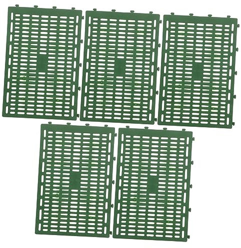 Gogogmee Baumstammschutz Baumschutz 5er-Pack 37 X 25 cm Grün Pflanzenschutzhülle Aus Kunststoff Robust Und Lichtbeständig