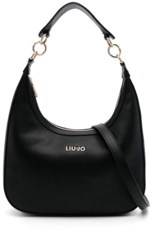 Borsa donna Liu-jo a mano/spalla ECS M Hobo Jorah ecopelle black B25LJ32 AF4260 E0037 Media