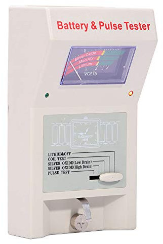 Knopfzellen-Batterietester, Batterie- und Impulstester, Quarzuhr-Analysator, Detektor, Batterietester, Zubehör für Uhrenreparaturwerkzeuge