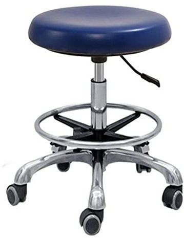 Dental Assistant Hocker mit 360° Drehung Armlehne Höhenverstellbar Salon Stuhl PU Leder Sattelhocker für Zahnarzt Stuhl Medizinische Verwendung
