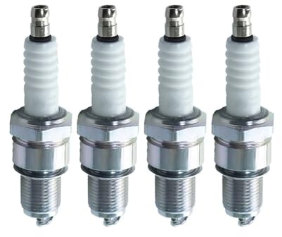 JWRMZX Nickel-Zündkerze passend for BPR6ES Champion RN9YC RN11YC 98079-56846 GCV160 GCV190 GX140 GX160 GX200 GX340 GX390