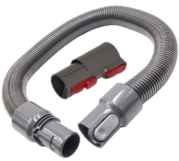 Trade-Shop 2in1 Set: Adapter + Verlängerungsschlauch 50cm bis 150cm kompatibel mit Dyson DC16, DC29, DC43H, DC58, DC61, DC74 V6 Staubsauger