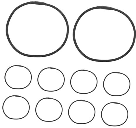 GALPADA 10pezzi Fasce Elastiche Ricambio Per Supporto Antiurto Microfono Supporto in Gomma Per Microfono Condensatore