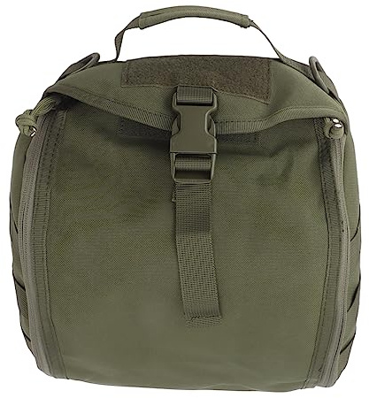 Motorradhelm-Rucksack, Helmtasche, Nylon, wasserdicht, Outdoor-Helmtasche, Motorrad-Rucksäcke, große Kapazität, Radfahren, Reiten, Aufbewahrungstaschen für Camping, Wandern (Grün)
