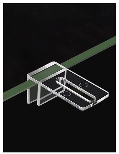Aquarium-Deckel-Clips, 6/10 Stück, Acryl-Halter for Aquarium-Deckel – sichere Halterung for randloses Aquariumglas(20mm,10pcs)