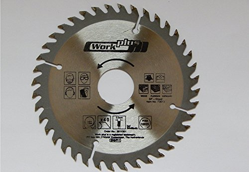 1 HM Kreissägeblatt für Holz und Kunststoff - 40 Zähne – Ø 140 mm x 30 mm/Sägeblatt/Kreissägeblätter