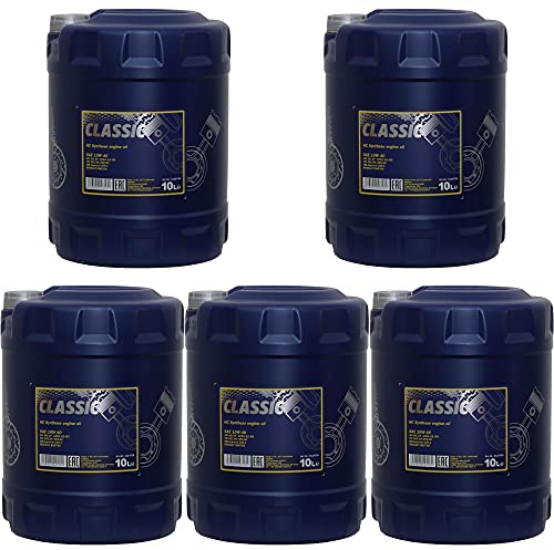 QR-Parts Set 50 Liter 85476789 MN7501-10 10 Original MANNOL Classic 10W-40 API SN/SM/CF Motorenöl