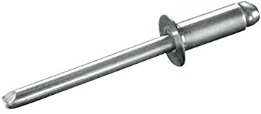 GOEBEL® - 500 x Blindnieten Stahl (Ø x L) 4,8 x 12,0 mm mit Senkkopf ISO15980 - Senkkopf Niete - Popniete - STANDARD