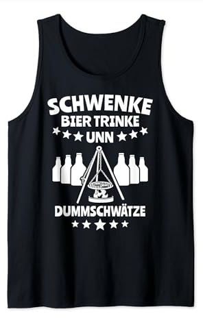 Saarland Spruch Schwenker Saarländischer Dialekt Saarland Tank Top