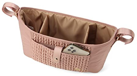 SEWBOO Universal Baby Stroller Organizer,Diaper Caddy Organizer with Adjustable Straps to Fits Nearly Any Strollers