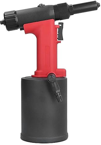 HACSYP Air rivet gun, Pneumatic Riveter Tool with 18500n Pulling Force, Long Working Stroke Pneumatic Rivet Gun, for Metal Plate Pipe