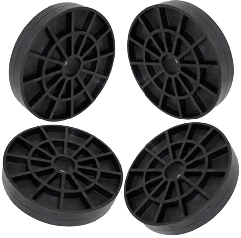 Molloparts 47163GT 4 Stück Verlängerungsrolle 47163 kompatibel mit Genie Scherenhebebühne GS-2646 GS-3246 GS-4655 GS-4046 GS-4047 GS-30 GS-32 GS-46 GS-1330m GS-1432m GS-15 30 GS. 1532 GS-1930 GS-1932m