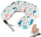 Nursing Pillow for Breastfeeding, Ergonomic Support Pillow Breast Feeding Pillows for Mom, Plus Size Original Breastfeeding Pillows with Adjustable Waist Strap & Removable Cotton Cover (Large, Ocean)
