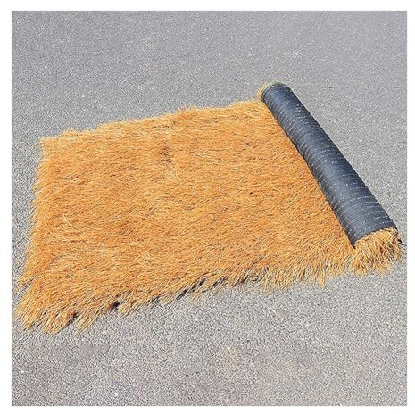 Rollo de paja artificial de palma mexicana de 1 x 15 m, para techos de paja sintética para bares, fiestas, decoración al aire libre, tapete de paja de heno falso para cabaña Tiki, resistente a la